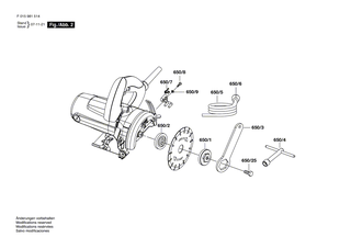 BOSCH Unterlegscheibe | Ersatzteile fr 9815 | 1619P06180