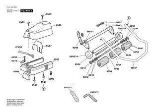 BOSCH Kugellager | Ersatzteile für WINDSOR 12 | F016A57838