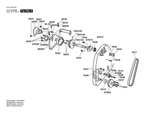 BOSCH Kugellager | Ersatzteile für WINDSOR 12 | F016A57838
