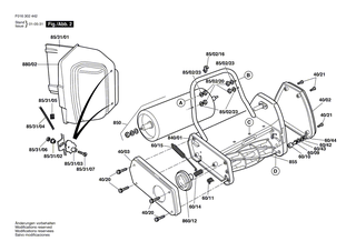 BOSCH Kabelhalter | Ersatzteile f�r WINDSOR 12S | F016T46305