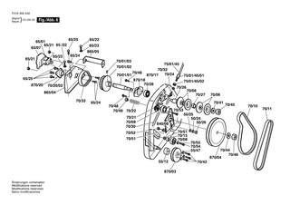 BOSCH Gewindeschneidschraube M6 | Ersatzteile f�r WINDSOR 12S | F016L35387