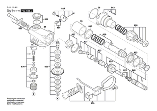 BOSCH Zusatzhandgriff | Ersatzteile fr 1766 | 2610Z05680