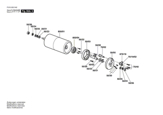 BOSCH Unterlegscheibe 8,5 MM | Ersatzteile f�r P14S | F016L35316