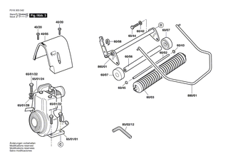 BOSCH Deckelblech | Ersatzteile f�r P14S | F016A75329