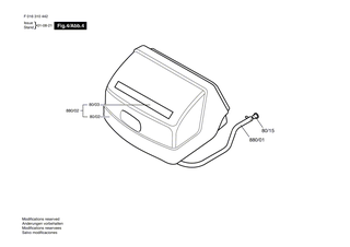 BOSCH Zylinder | Ersatzteile für ROYALE 20 | F016100758