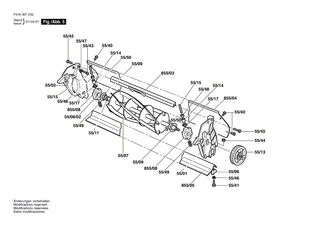BOSCH Spindel 14 | Ersatzteile f�r BALMORAL 14S | F016A58799