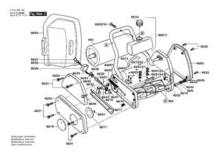 BOSCH Zahnrad | Ersatzteile fr BALMORAL 17SE | F016A57499