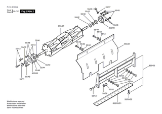 BOSCH Gewindeschneidschraube M6 | Ersatzteile f�r ROYALE 20 | F016L35387