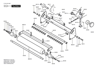 BOSCH Gewindeschneidschraube M6 | Ersatzteile f�r ROYALE 20 | F016L35387