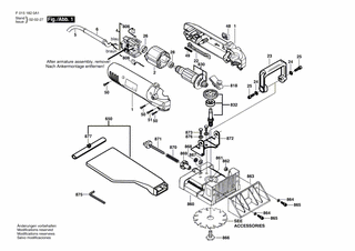 BOSCH Scheibe | Ersatzteile für 1820 | 2610060362