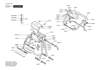 BOSCH Klebeschild | Ersatzteile f�r ROYALE 30 | F016L63201