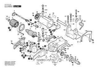 BOSCH Firmenschild | Ersatzteile für GCO 14-1 | 2610994083