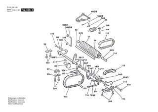 BOSCH Lagerbuchse | Ersatzteile f�r ADMIRAL 16S | F016T48766