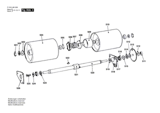 BOSCH Splint 5/32 X 1.1/4 | Ersatzteile für COMMODORE B20 | F016L09496