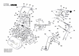 BOSCH Stützrohr | Ersatzteile für ROYALE B24 | F016101106