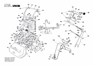 BOSCH Sperrhebel | Ersatzteile für ROYALE B30 | F016100707