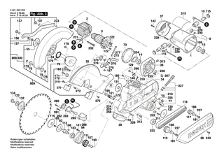 BOSCH Klauenring | Ersatzteile für GCM 12 SD | 2610915746