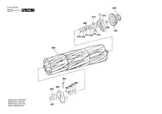 BOSCH Schraube 1/4 UNF-LH X 1/2 | Ersatzteile fr CLUB B17 | F016L20263