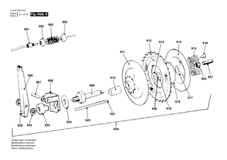 BOSCH Ratsche | Ersatzteile für IMPERIAL B17 | F016L09428