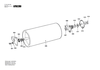 BOSCH Mutter 1/2 | Ersatzteile für COMMODORE B20 | F016L20239