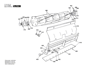BOSCH R�ckhalteblech | Ersatzteile f�r ROYALE B24R | F016L20384