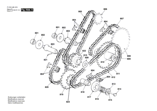 BOSCH Kettenrad | Ersatzteile fr CLUB B20 | F016L20312