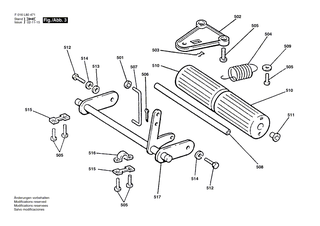 BOSCH Schraube | Ersatzteile fr ADMIRAL 16 | F016L36179