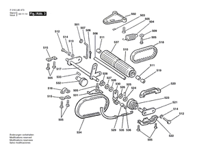 BOSCH Riemenschutz | Ersatzteile f�r ADMIRAL 16SE | F016T48518
