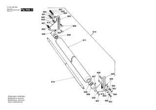 BOSCH Rückhalteblech | Ersatzteile für ROYALE B24R | F016L20384