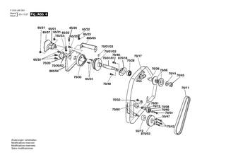 BOSCH Laufbolzen M8 | Ersatzteile für CLASSIC ELECTRIC 30 | F016A58093