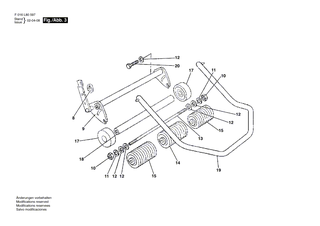 BOSCH Unterlegscheibe 8,5 MM | Ersatzteile f�r WINDSOR 14S | F016L35411