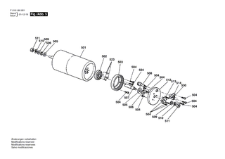 BOSCH Federscheibe 5/16 SW SE | Ersatzteile fr BALMORAL 14S | F016L35307