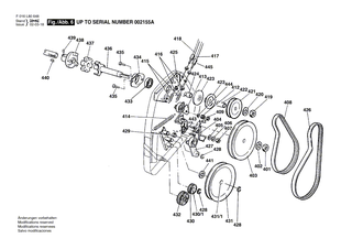 BOSCH Mutter M6 | Ersatzteile fr CLASSIC PETROL 43S | F016L35329