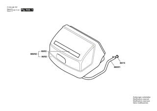 BOSCH Laufbolzen | Ersatzteile f�r ROYALE B30 | F016W25673