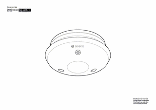 BOSCH Brandmelder | Ersatzteile für Brandmelder | F01U251799