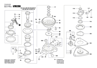 BOSCH Justiergert | Ersatzteile fr DGT10 | 2610A06156