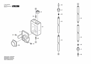 BOSCH Libelle | Ersatzteile fr 1700 Red | 2610A10554