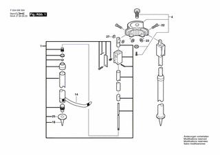 BOSCH Scheibe | Ersatzteile fr 4260 | 2610A10398