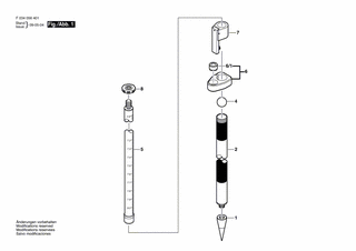 BOSCH Gummiblase | Ersatzteile fr 4308TM | 2610A10620