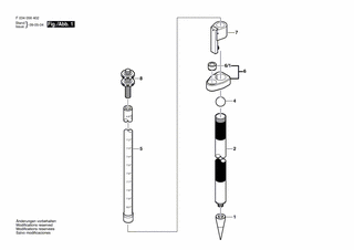 BOSCH Libelle | Ersatzteile fr 4308TMA | 2610A10366