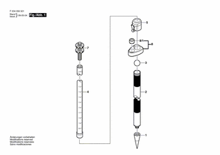 BOSCH Kugel | Ersatzteile fr 4408TMA | 2610A10357