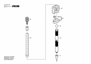 BOSCH Gummiblase | Ersatzteile fr 4508TMA | 2610A10620