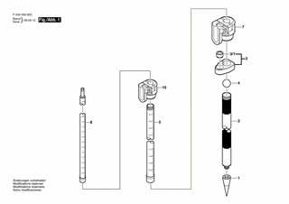 BOSCH Schlossmodul | Ersatzteile fr 4512TML | 2610A10507