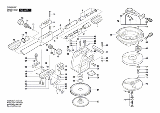 BOSCH Libelle | Ersatzteile fr 54-200BN | 2610A02940