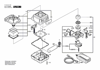 BOSCH Hauptplatine | Ersatzteile für RL250GL | 2610A07444