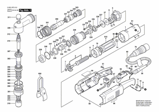 BOSCH Motorgehäuse | Ersatzteile für GR.55 | 3605102044