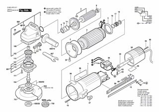 BOSCH Motorgehäuse | Ersatzteile für GR.5265 | 3605102076