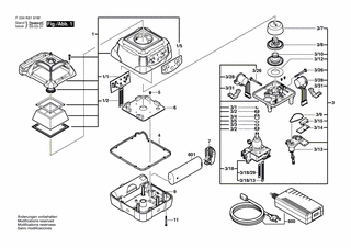 BOSCH Ladegerät 110V GB | Ersatzteile für LM800 | 2610A15132