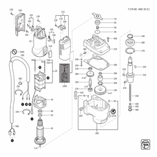 FEIN Sicherungsring | Ersatzteile für KBE 35 (C) | 42616033009