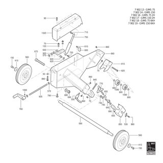 FEIN Bandspannungs Schild | Ersatzteile f�r GRIT GIMS 75 | 39900000155